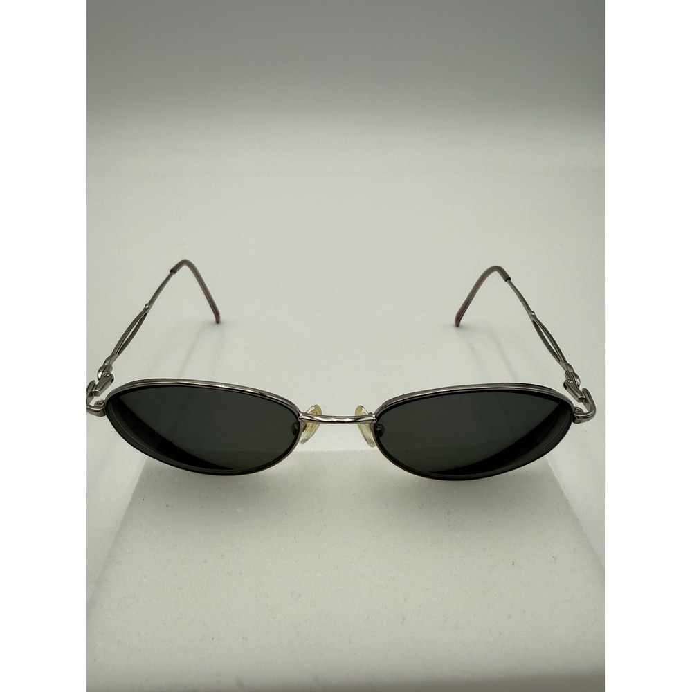 Cote D'Azur Sunglasses Women OS Silver Good Oval Jasmine 03 Filigree Temples